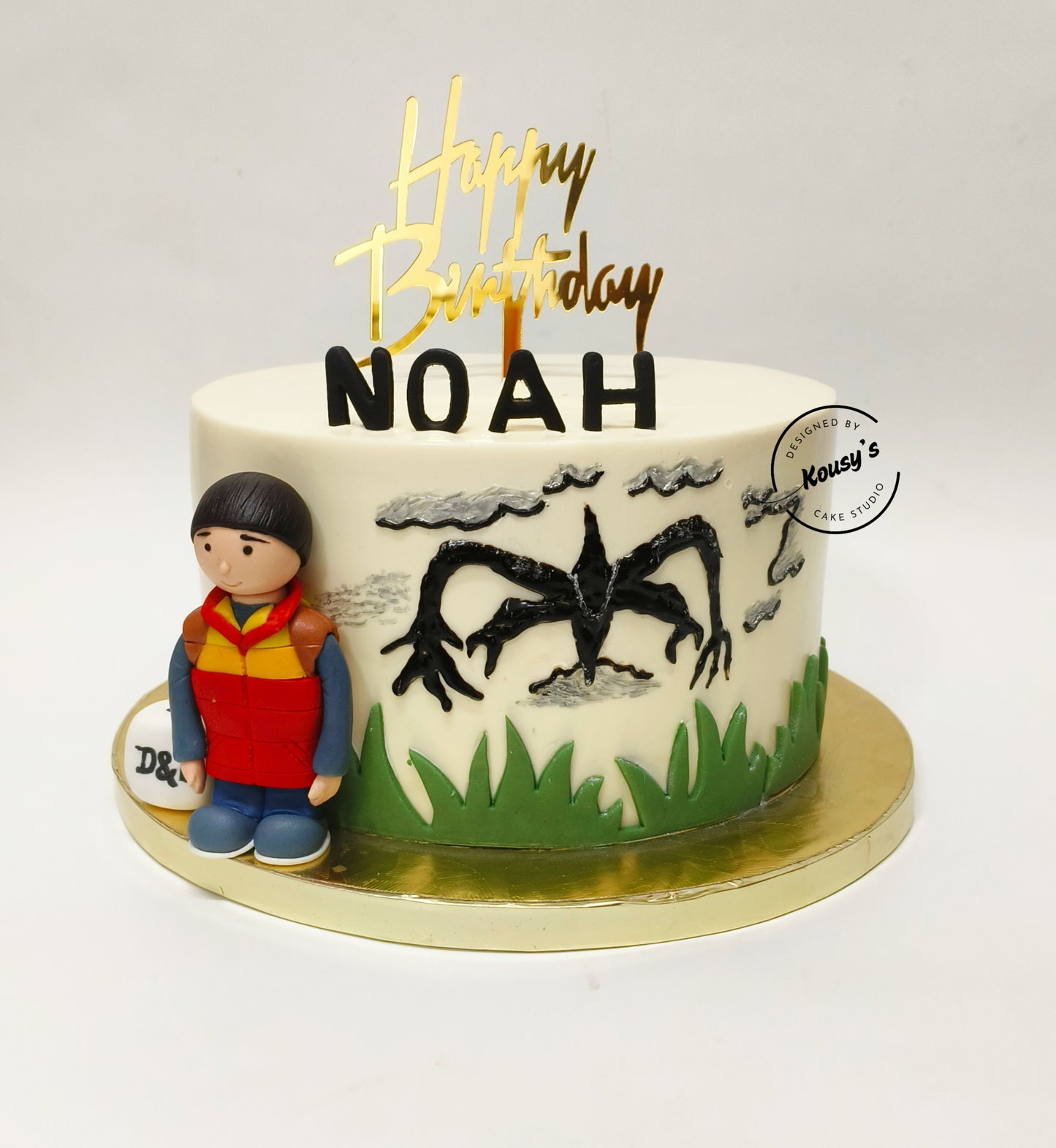 Stranger Things Inspired Cake