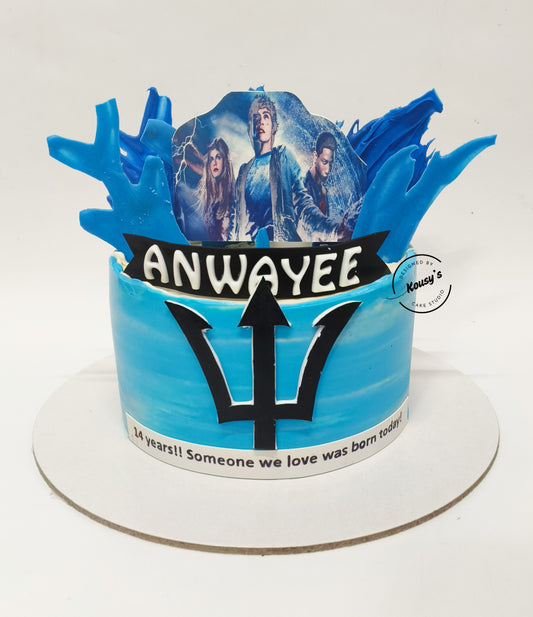 Percy Jackson Cake